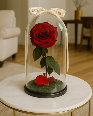 Classic Red Rose Dome