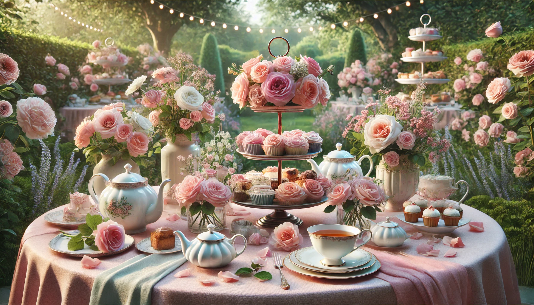 The Bridgerton Tea Party Theme