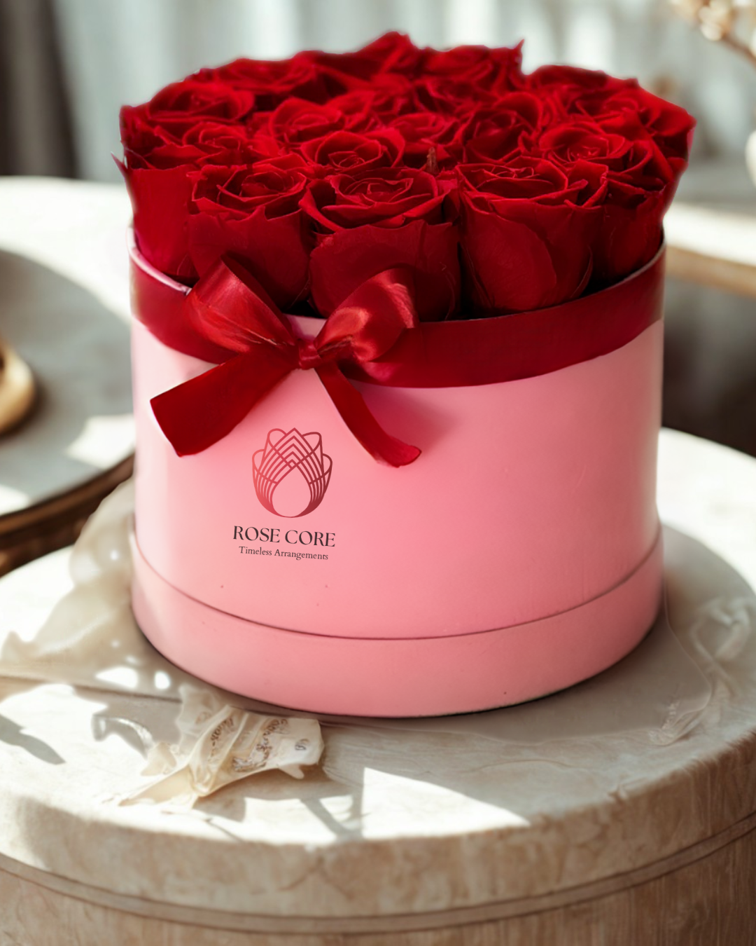 The Everlasting Elegance – Classic Round Box